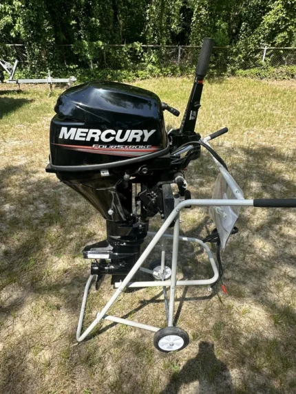 Mercury Four Stroke outboard 9.9 hp Boat Motor.